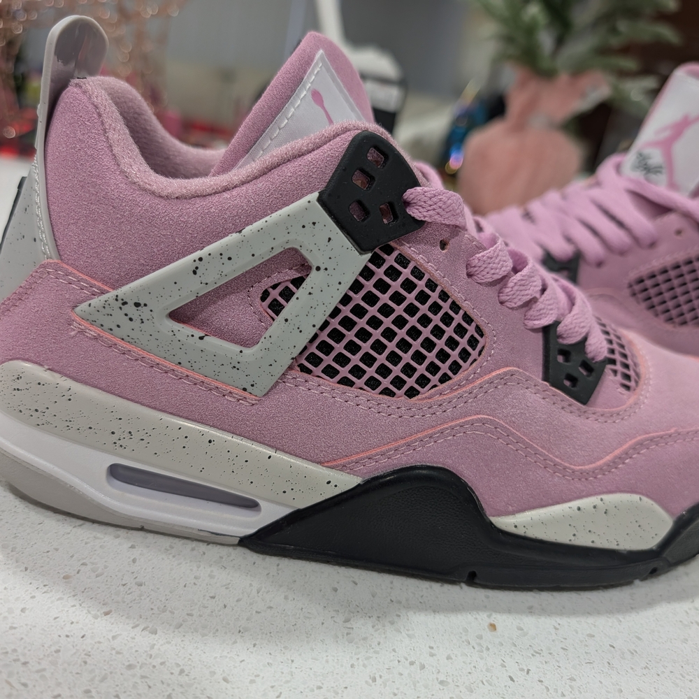 Jordan Pink and Black Women's Sneakers